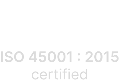 ISO 45001:2018 Certified