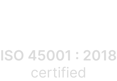 ISO 45001:2018 Certified